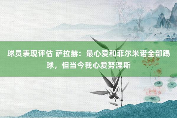 球员表现评估 萨拉赫：最心爱和菲尔米诺全部踢球，但当今我心爱努涅斯