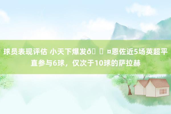 球员表现评估 小天下爆发😤恩佐近5场英超平直参与6球，仅次于10球的萨拉赫